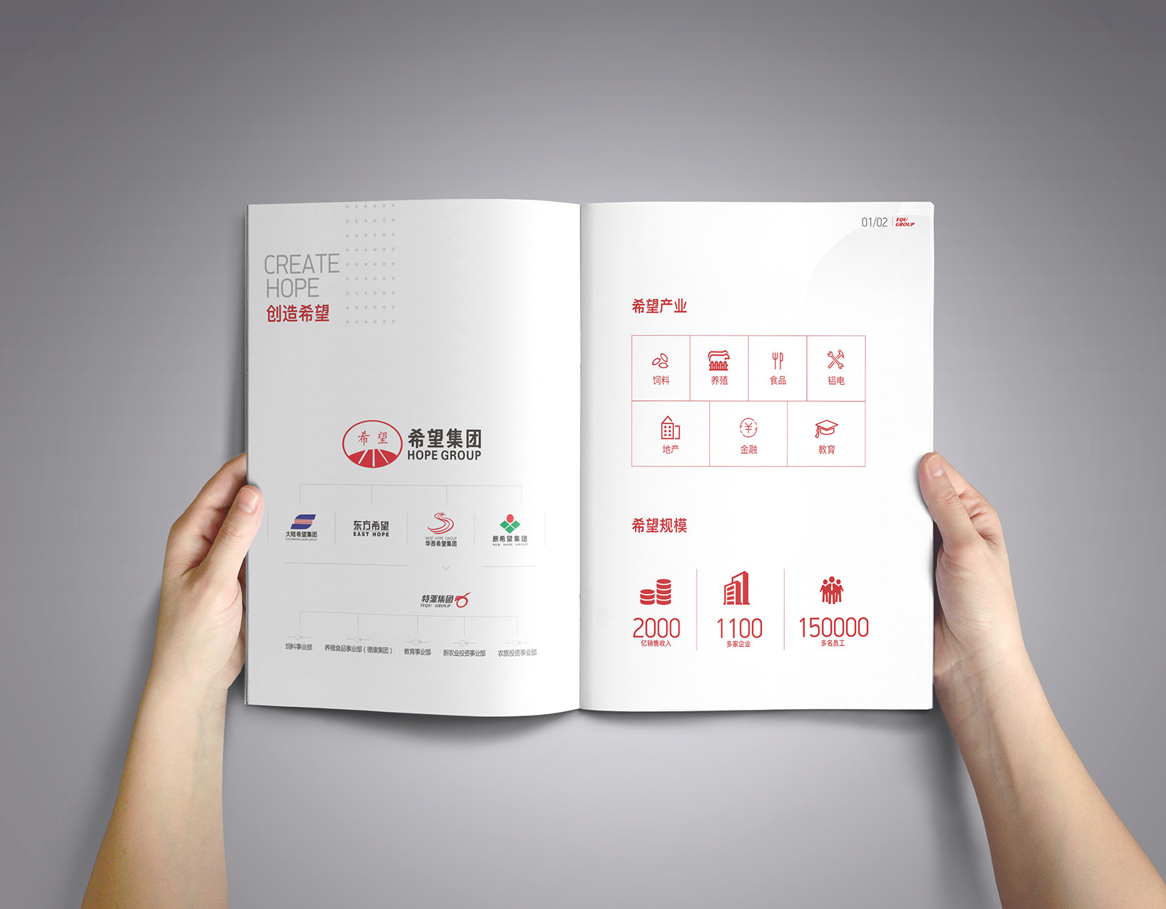 特驱集团品牌形象画册设计