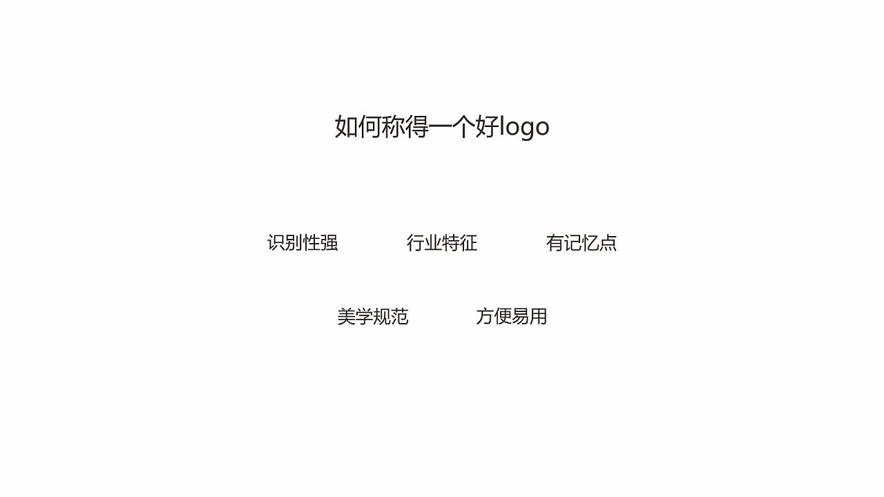 如何称得一个好logo标志