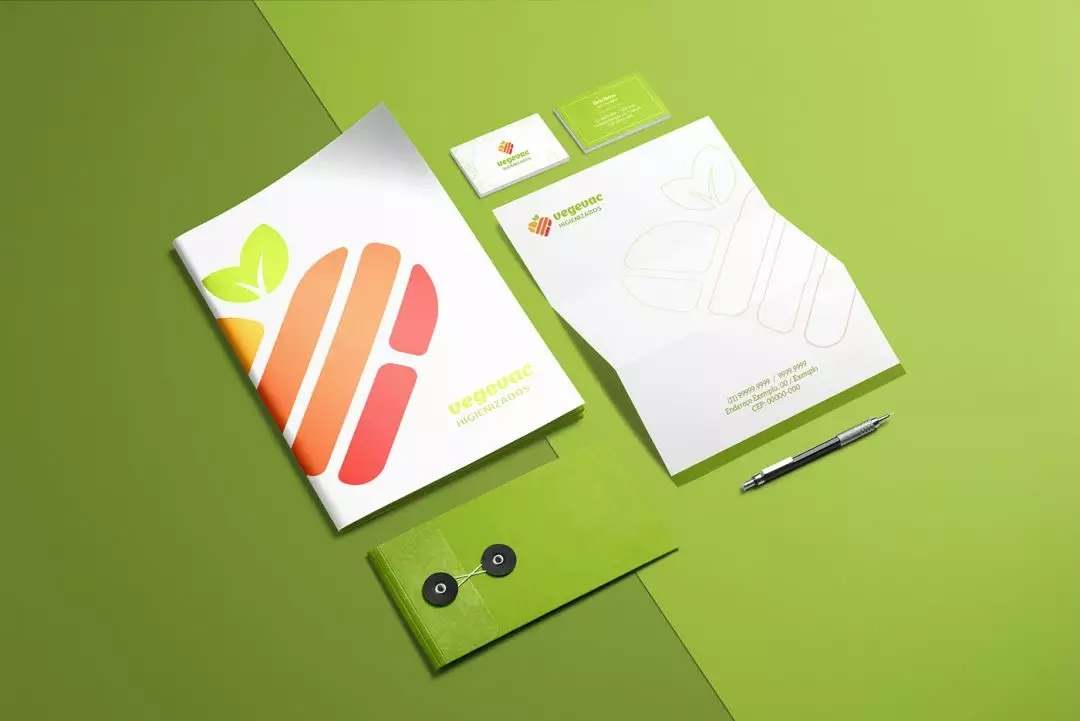 水果品牌画册vi标志