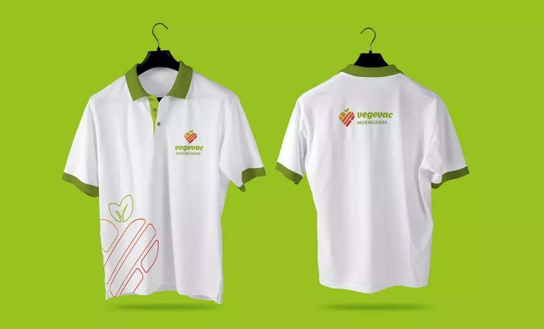 水果公司统一服装品牌标志