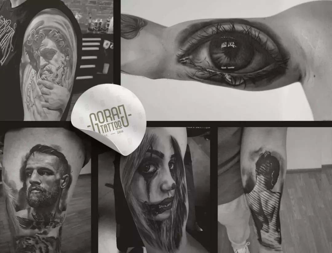 纹身店品牌vi标志