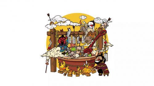 千签计串串店吉祥物设计