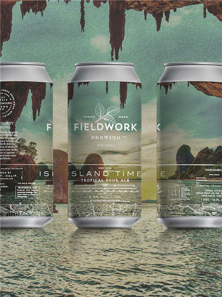 创意啤酒包装设计图案