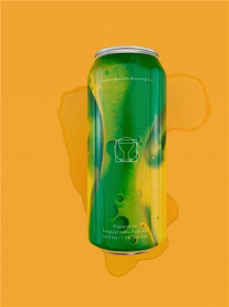 创意罐装饮品包装设计图案