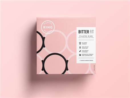 粉色外包装设计