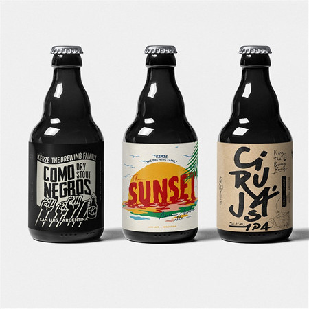 啤酒海报类包装设计