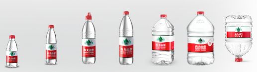 农夫山泉天然水包装设计