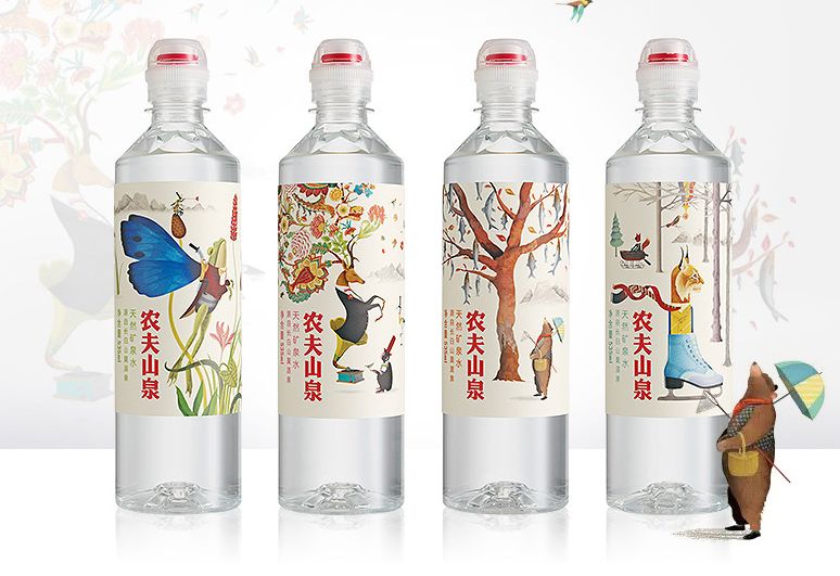 农夫山泉学生水品牌包装设计