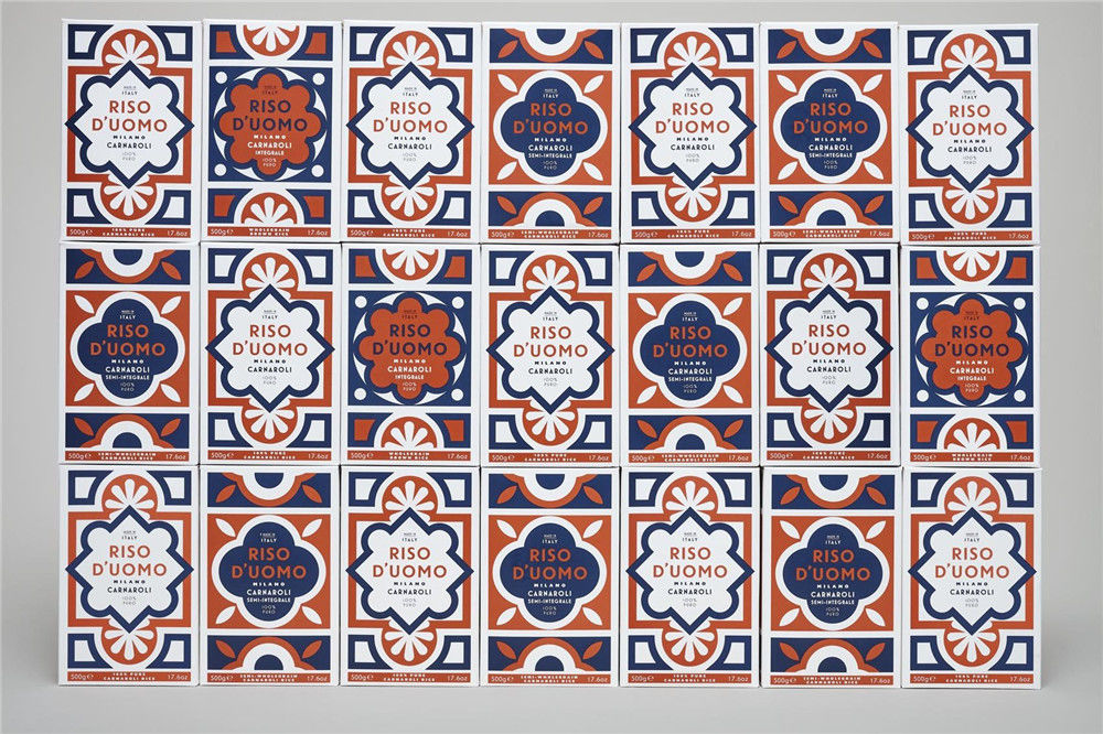 RISO D'UOMO外包装设计效果