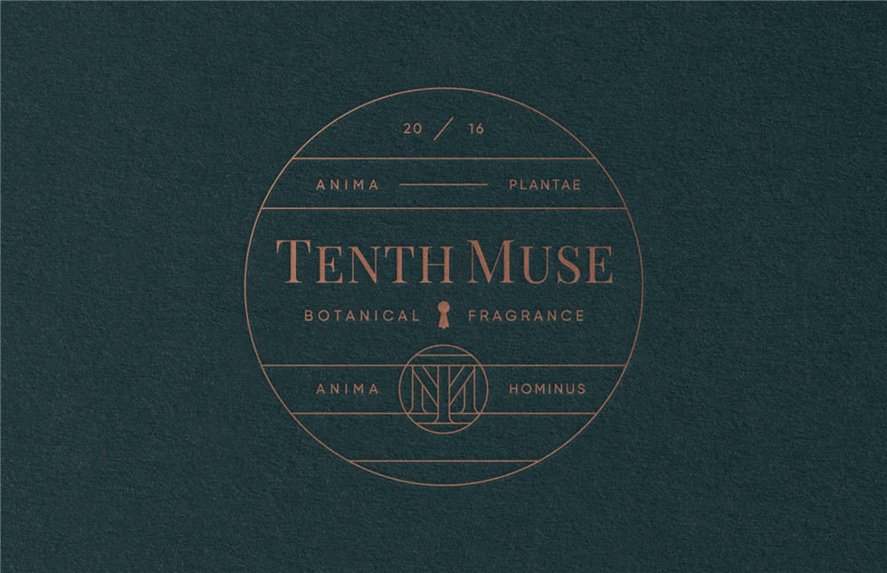 Tenth Muse香水名片标志设计