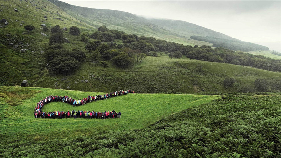 自然风景视觉创意设计