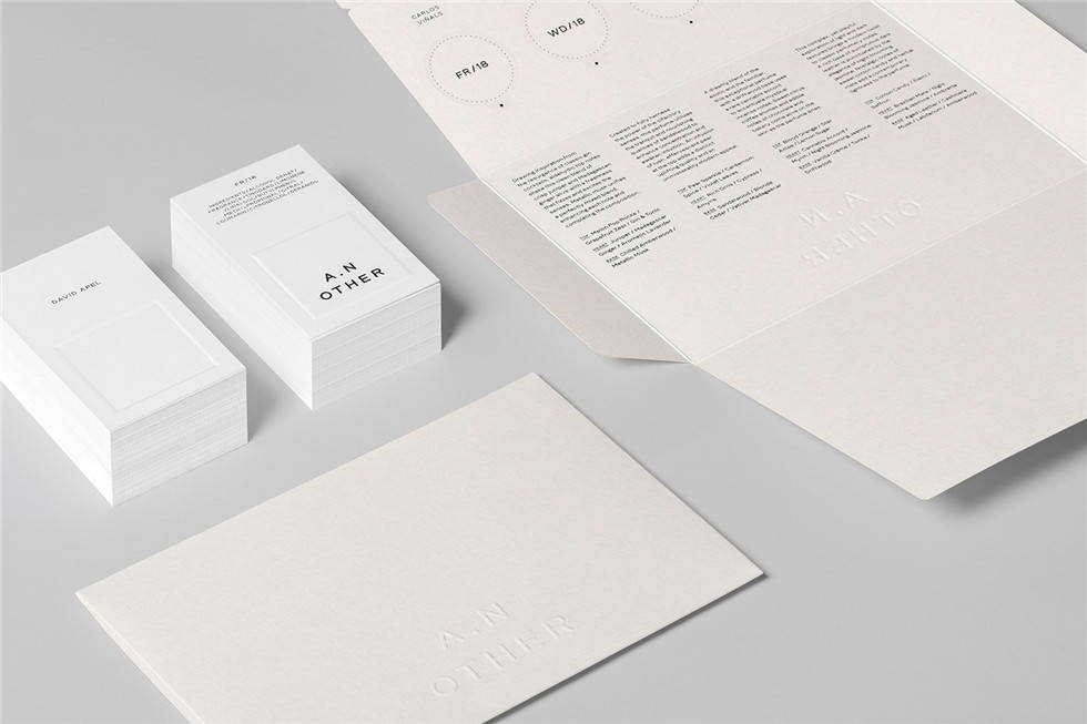 AN Other香水品牌设计：名片，包装