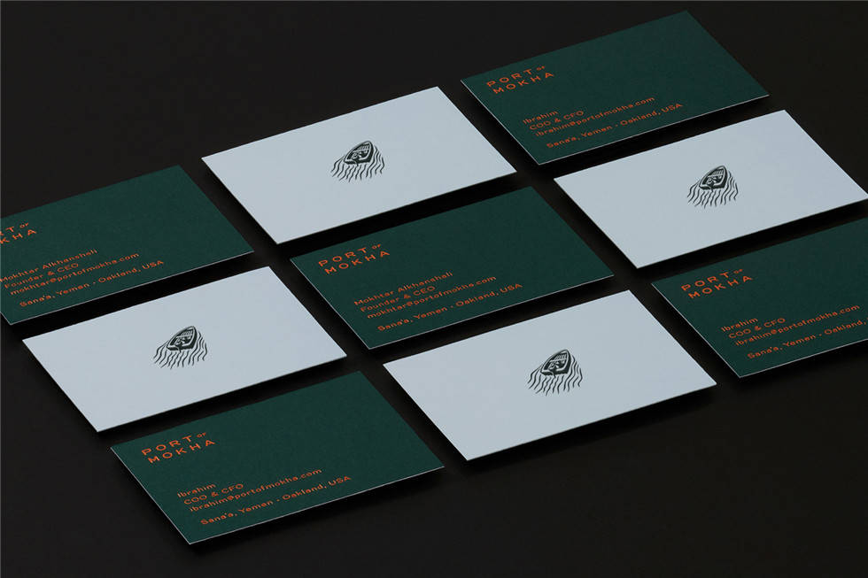 Mokha品牌名片设计