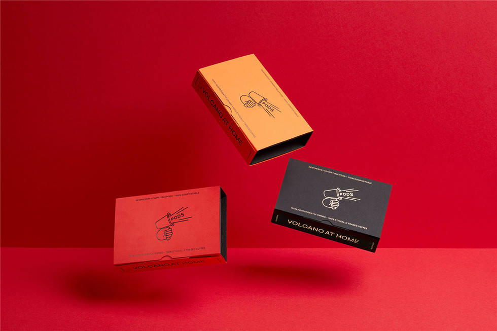 Volcano At Home咖啡包装设计
