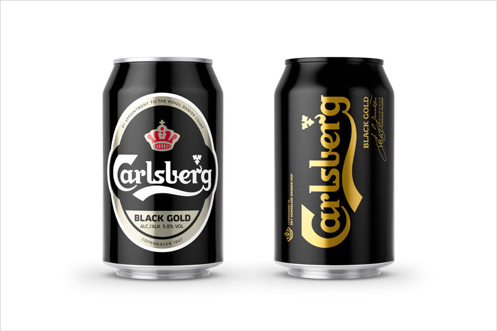 Carlsberg啤酒高端包装设计