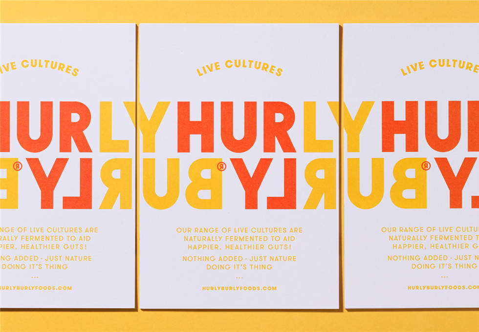 Hurly Burly食品品牌标志视觉设计